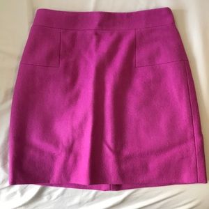 Pink Slight A-Line Skirt